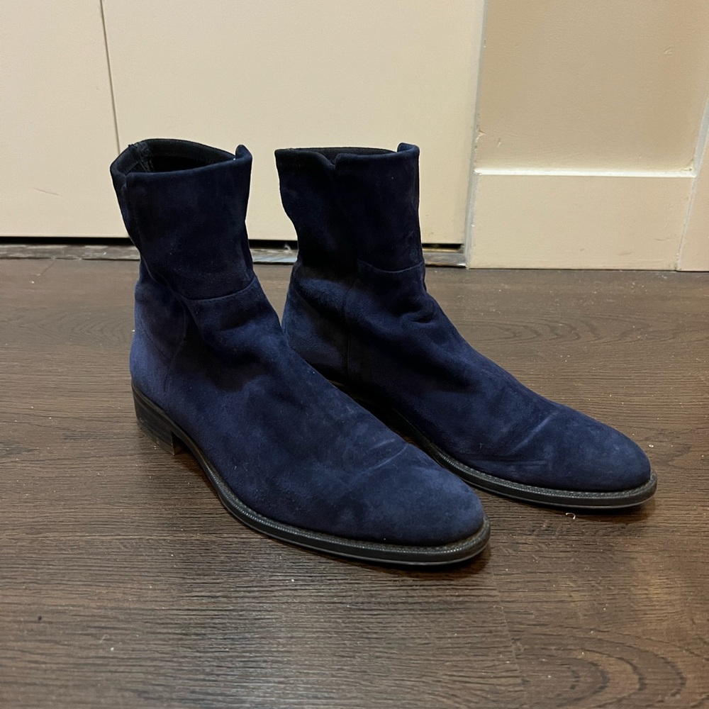 Stuart Weitzman 5050 Bootie - navy